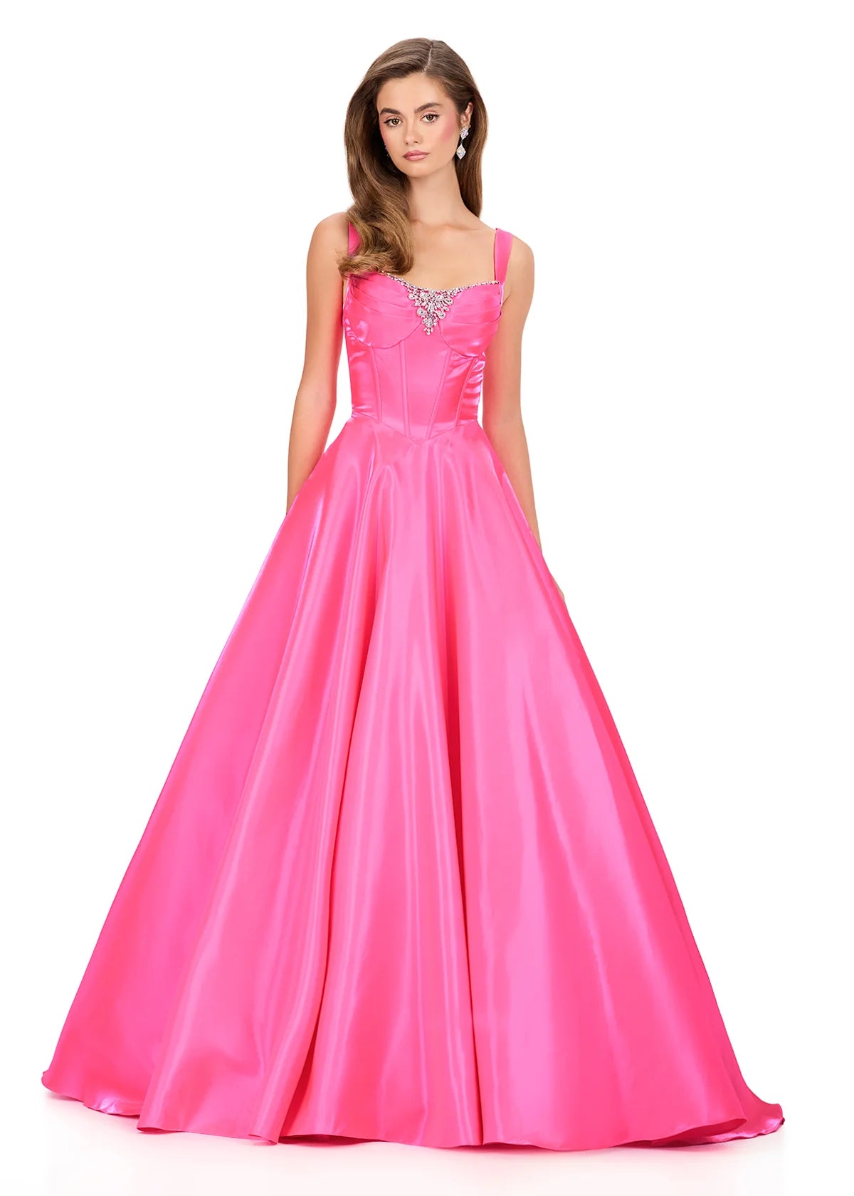 12178_HotPink_1 Nara Gown - Image 1