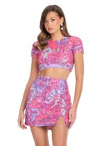 Saisha Two Piece Mini Dress - Image 11